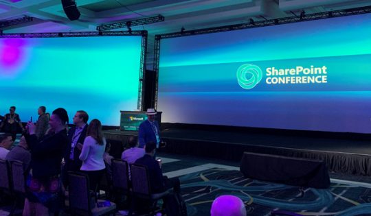 Nyheter från SharePoint Conference 2019