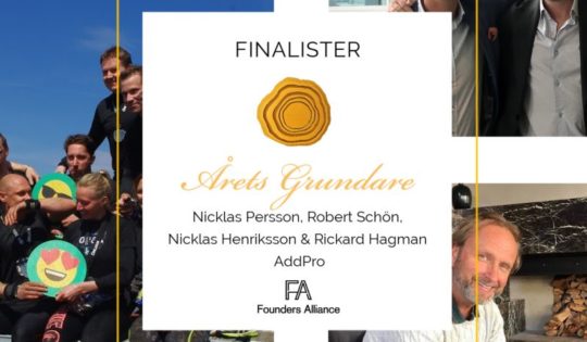 AddPro finalister i Årets grundare